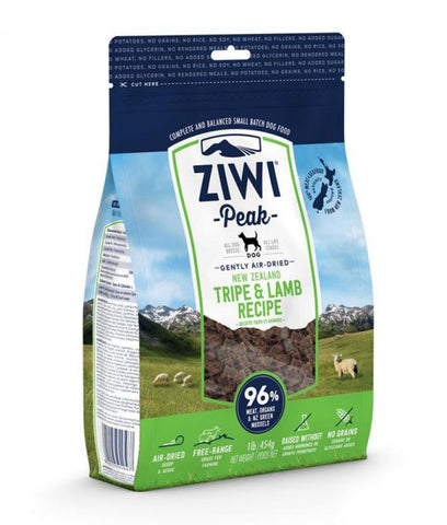 ZiwiPeak Air Dried Tripe & Lamb Dog Food (2.5 KG) (4597567455285)