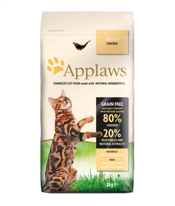 Applaws Chicken Dry Adult Cat Food (2KG) (4630547497013)