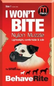 NYLON DOG MUZZLE