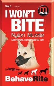 NYLON DOG MUZZLE