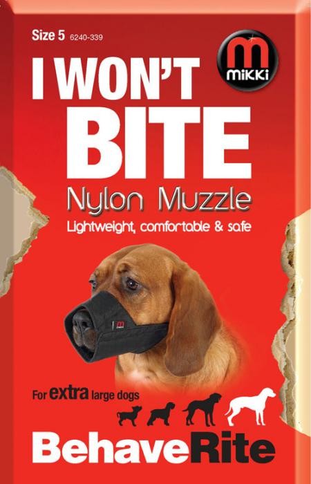 NYLON DOG MUZZLE