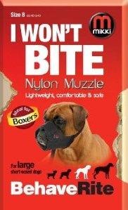 NYLON DOG MUZZLE FOR BOXER BREED