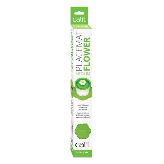 CAT IT FLOWER PLACEMAT GREEN - MEDIUM (4611964272693)
