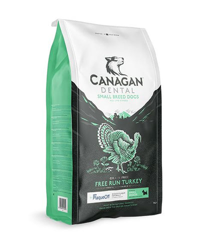 *Canagan Free Run Turkey Dental Small Breed Dogs 2kg