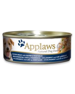 Applaws Dog Chicken Salmon 156g Tin (4597569093685)