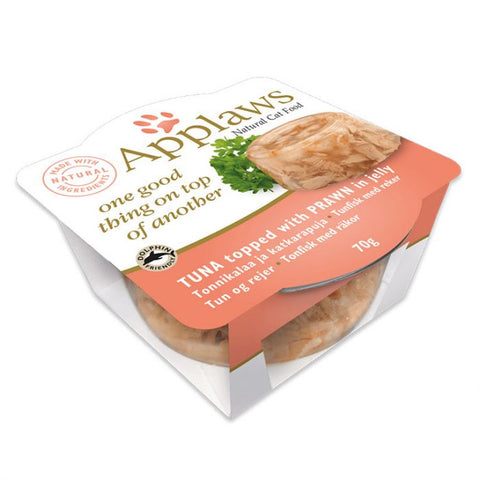 Applaws Cat Tuna & Prawn (70g) Layer