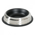 MERENDA STAINLESS NON-SLIP DOG BOWL - BLACK (4604501033013)