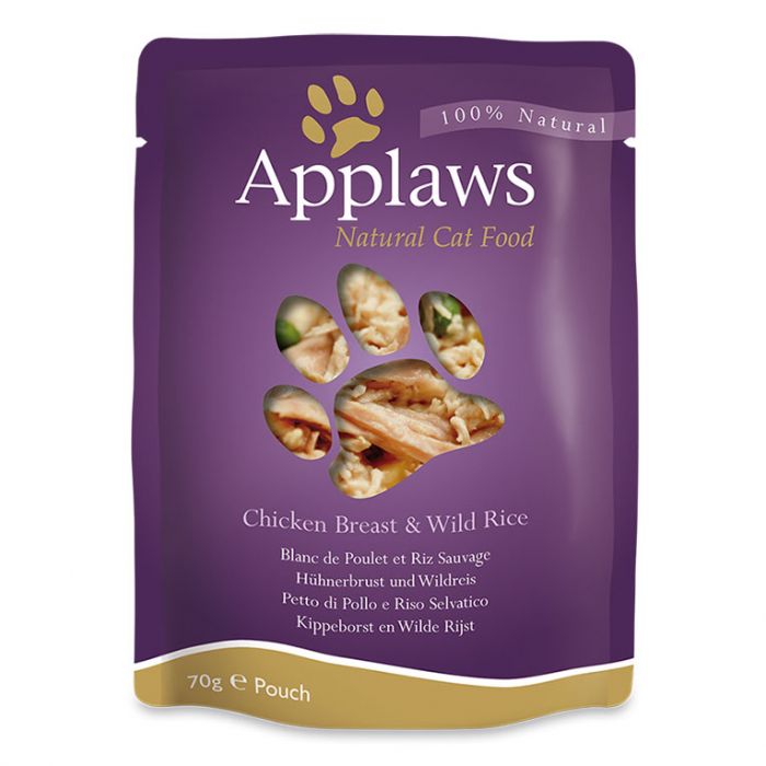 Applaws Cat Chicken with Rice  Pouch (4596808941621)