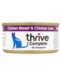 Thrive Complete Cat Chicken & Liver Wet Food (4597471182901)