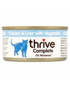 Thrive Complete Cat Chicken & Liver w/ Veg Wet (4597474230325)