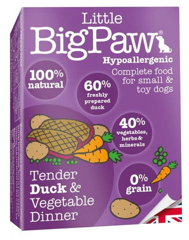Little Big Paw Dog Duck & Vegetable Dinner (150g) (4597572403253)