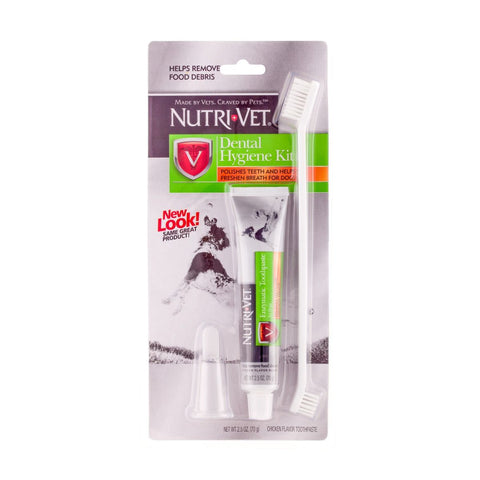Nutri-Vet Dental Hygiene Kit for Dog