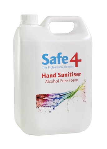 SAFE4 FOAM HAND SANITIZER 5L (4608658866229)