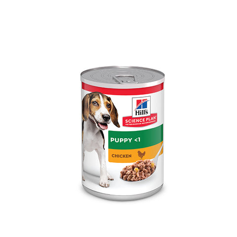 Hill’s Science Plan Puppy Food With Chicken 370g Can