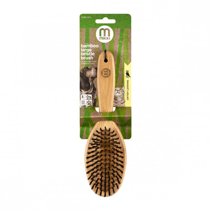 *BAMBOO BRISTLE BRUSH - LARGE