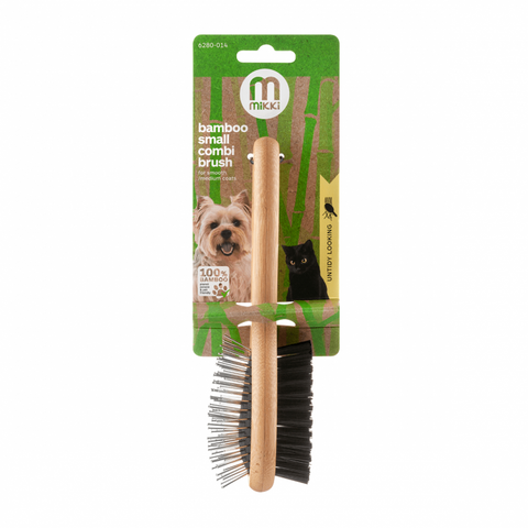 *BAMBOO COMBI BRUSH - SMALL