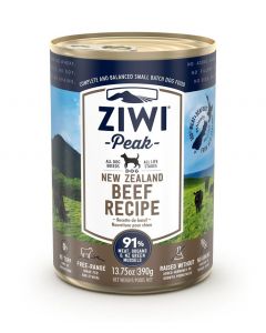 ZiwiPeak Beef Recipe Canned Dog Food (390g) (4597580365877)