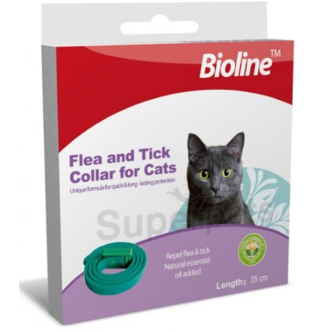 BIOLINE FLEA AND TICK COLLAR CAT 35CM