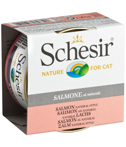 *Schesir Cat Wet Food-Salmon Natural Style (85g)