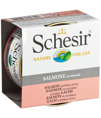 Schesir Cat Wet Food-Salmon