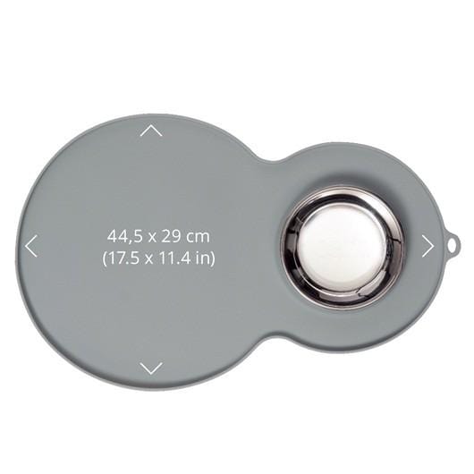 CAT IT PEANUT PLACEMAT GREY- MEDIUM (4611963420725)