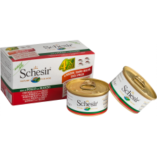 *Schesir Dog Wet Food-Chicken Fillets With Beef (340g)
