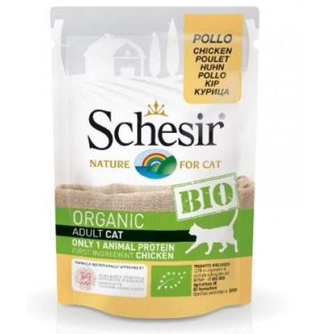 SCEHSIR CAT POUCH BIO- CHICKEN (85g) (4599024648245)