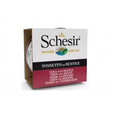 Schesir Cat Can Jelly Tuna with Dentex 85g