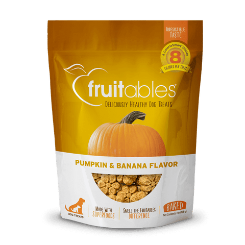 Fruitables Dog Treats Pumpkin & Banana 198gr (4606007771189)