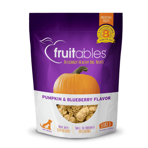Fruitables Dog Treats Pumpkin & Blueberry 198gr