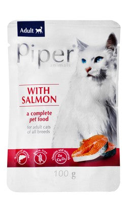 PIPER CAT WITH SALMON 100G