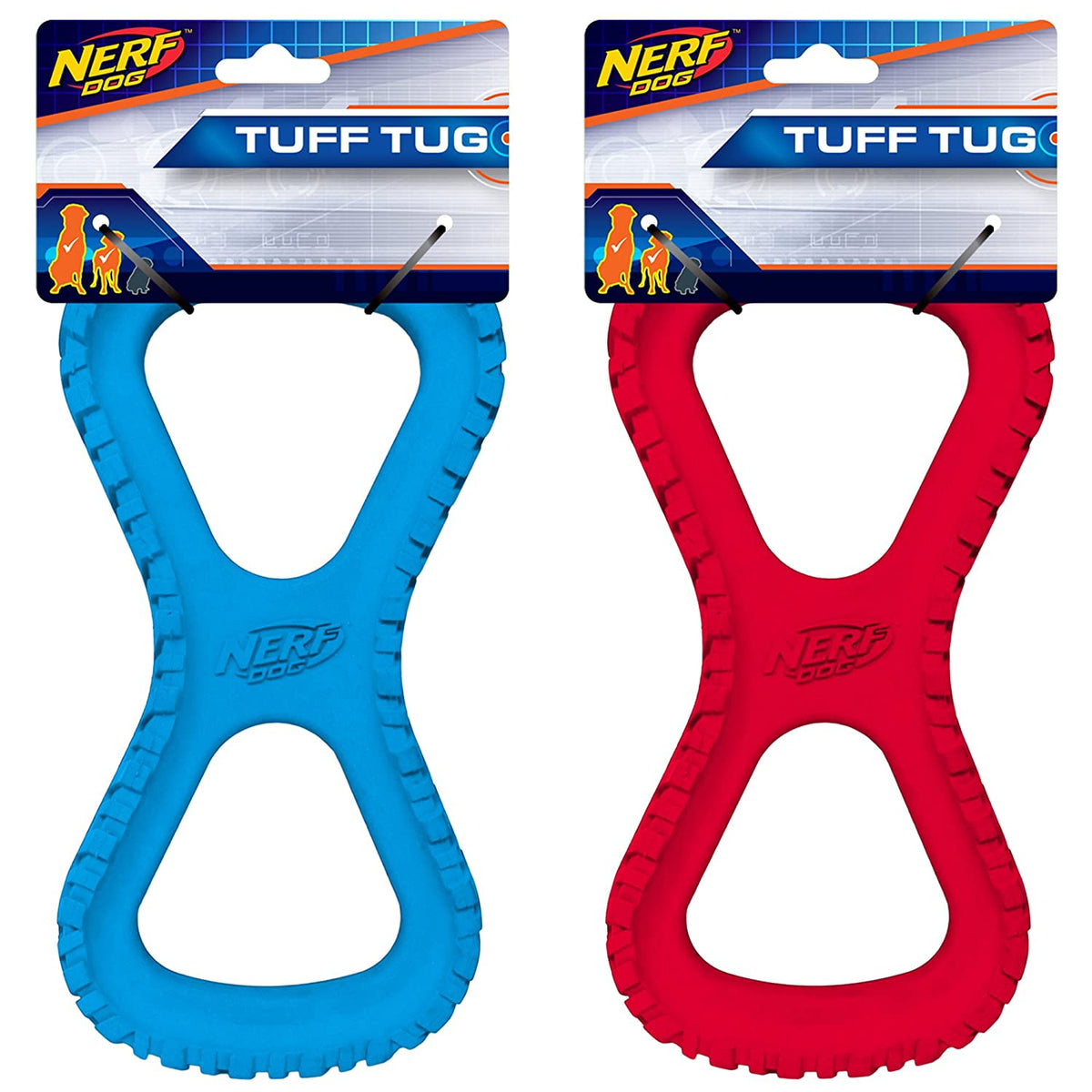 TIRE INFINITY TUG TOY BLUE/RED - LARGE (4603600109621)