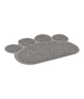 *Flamingo Cat Litter Tray Paw Mat - Grey