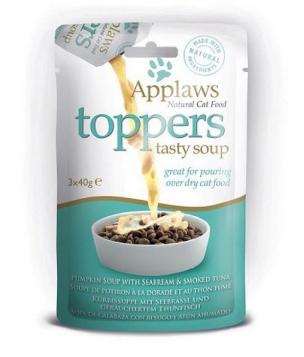 Applaws Cat Toppers Pumpkin Soup with Tuna (4597444968501)