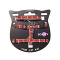 KILT CAT HARNESS & LEAD - RED (4605444227125)