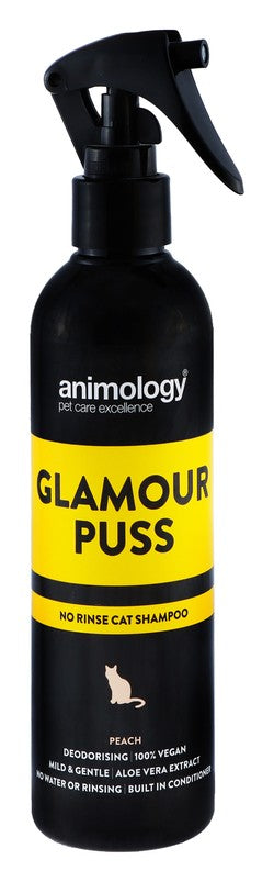 *Animology Glamour Puss No Rinse Cat Shampoo Peach
