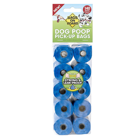 *BOB Refill Bags – Blue – 140 bags (10×14)