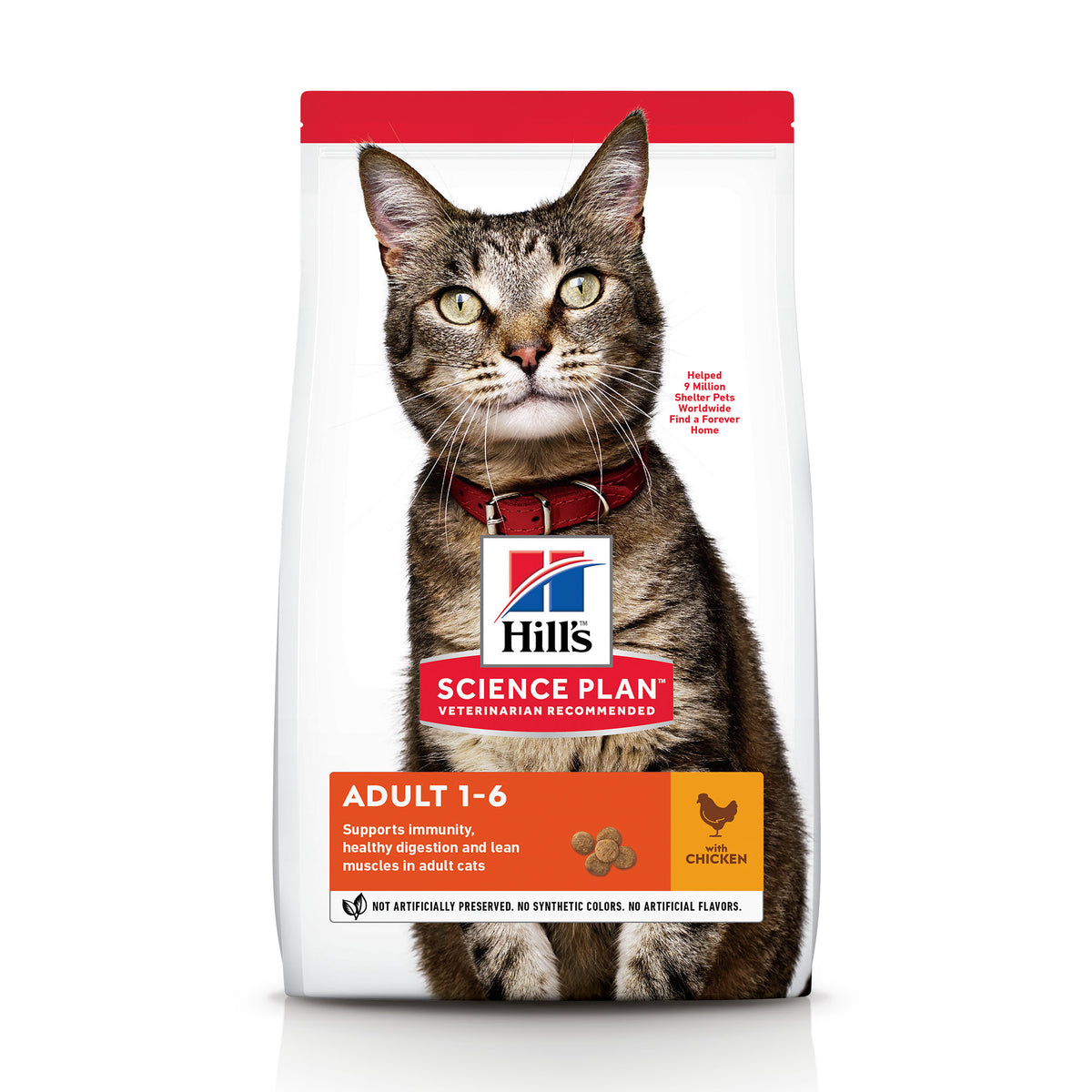 Science Plan Adult Cat Food With Chicken (300g) (4595768754229)