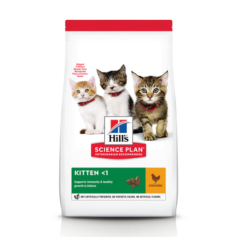 Science Plan Kitten Food With Chicken (300g) (4595783041077)