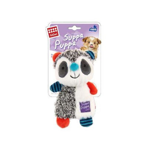 GiGwi Suppa Puppa Racoon Squeaker / Crincle inside