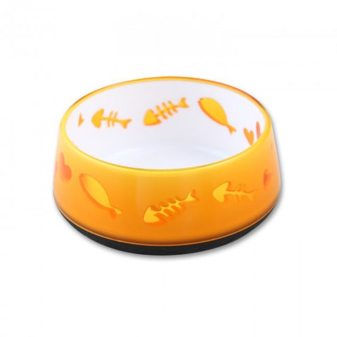 CAT LOVE BOWL - ORANGE