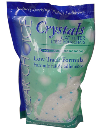 *Clear Choice Silica Crystal Cat LItter 3.8L (1.8kg)