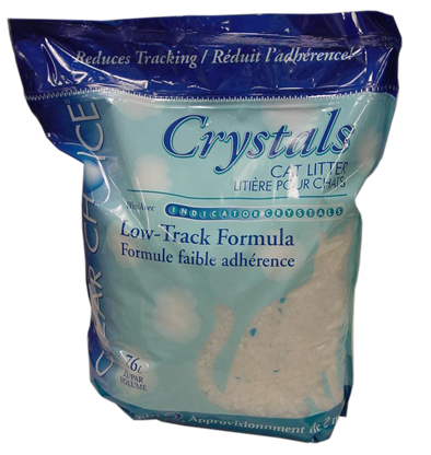 *Clear Choice Silica Crystal Cat LItter 7.6L (3.6kg)