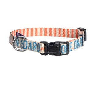 WELCOME COLLAR- BEIGE / LARGE