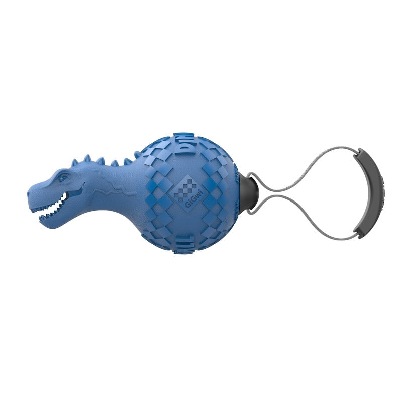 Gigwi Dinoball T-Rex ‘Push To Mute’ Lake Blue