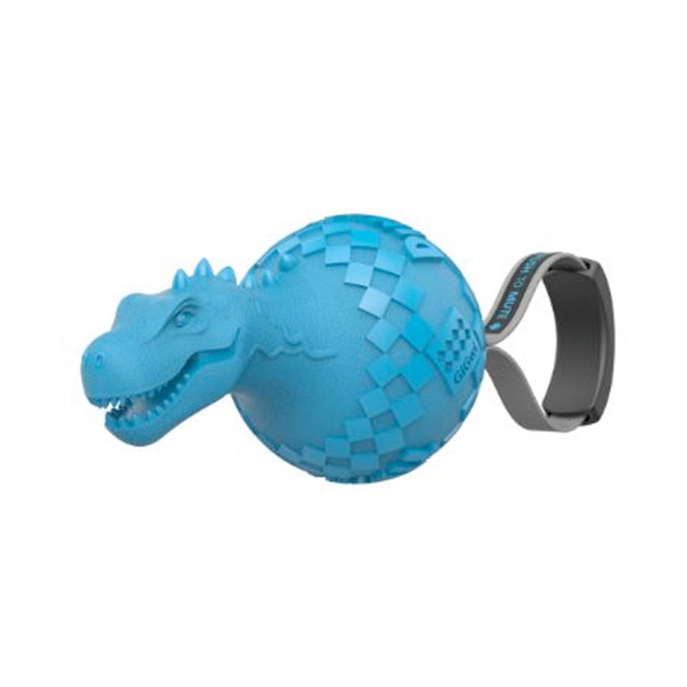 Gigwi Dinoball T-Rex ‘Push To Mute’ Lake Blue