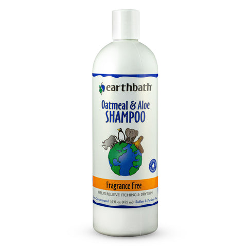 *earthbath® Oatmeal & Aloe Shampoo, Fragrance Free, Helps Relieve Itchy Dry Skin