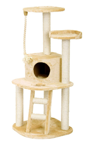 ALMERICH CAT PLAY TOWER - BEIGE (4606568366133)