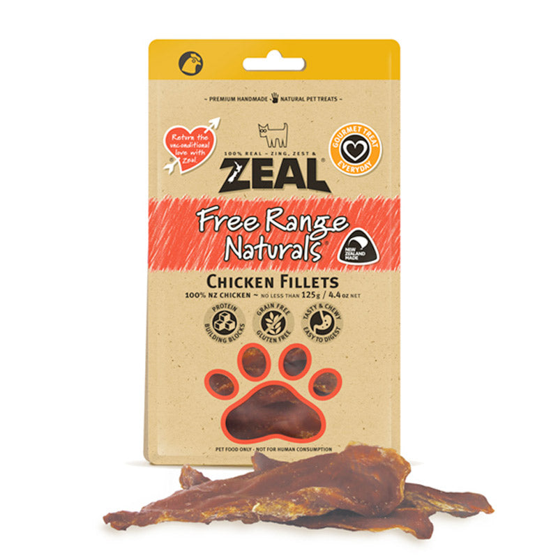 Zeal Dried Chicken Breast Fillet 125g (4605313515573)