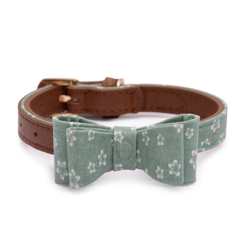 PAWSITIV HANDMADE COLLAR - Daisy (Green)